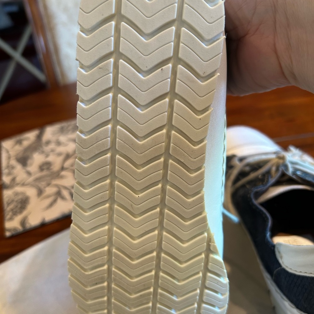 Patchwork Blue and White Sneakers 39 size new - Picture 9 of 15